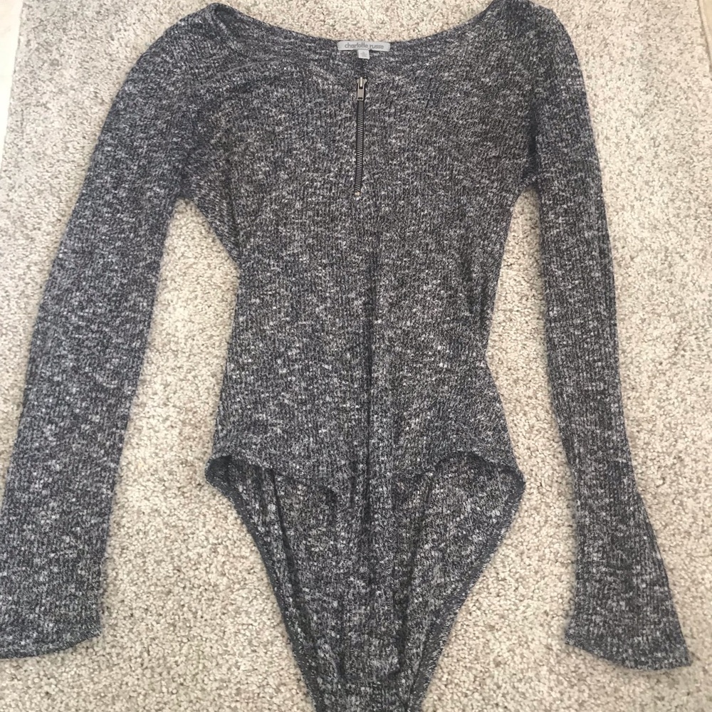One piece grey shirt